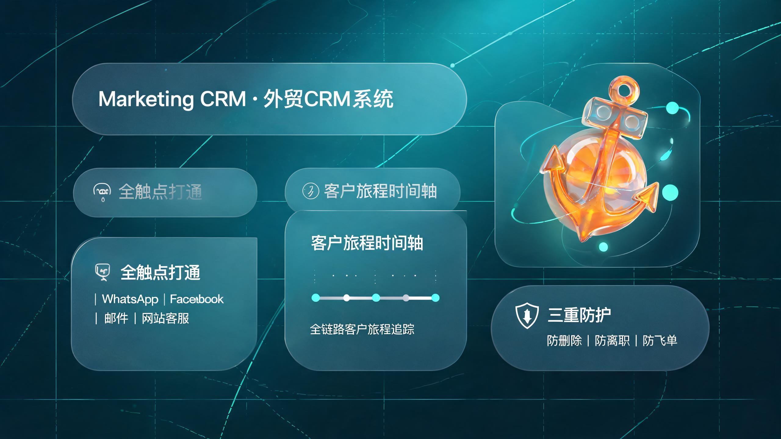 Marketing CRM · 服务主视觉